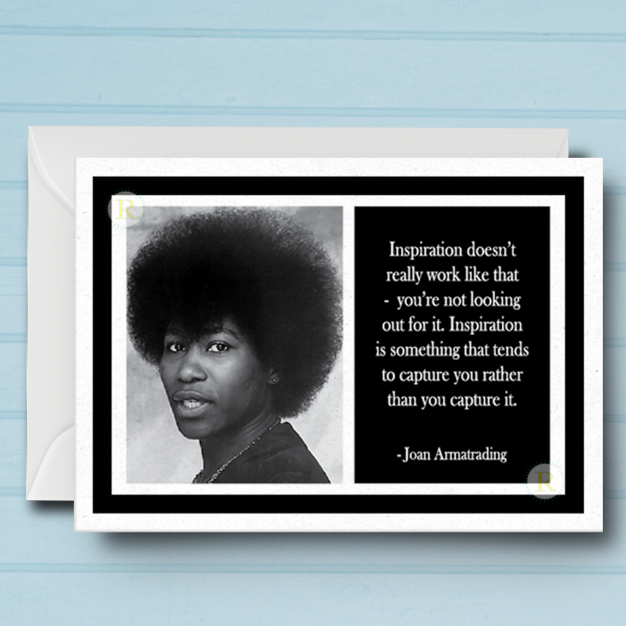 Joan Armatrading Card